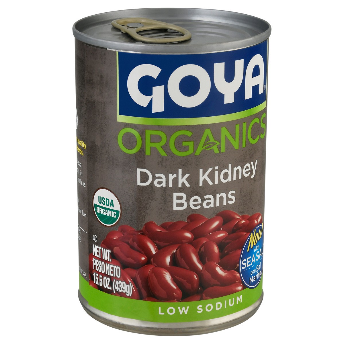 slide 5 of 9, Goya Organics Beans Dark Kidney Low Sodium Can - 15.5 Oz, 15.5 oz