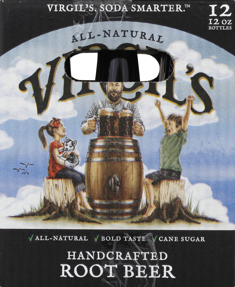 slide 9 of 13, Virgil's Handcrafted Root Beer- 12 ct, 12 ct; 12 oz
