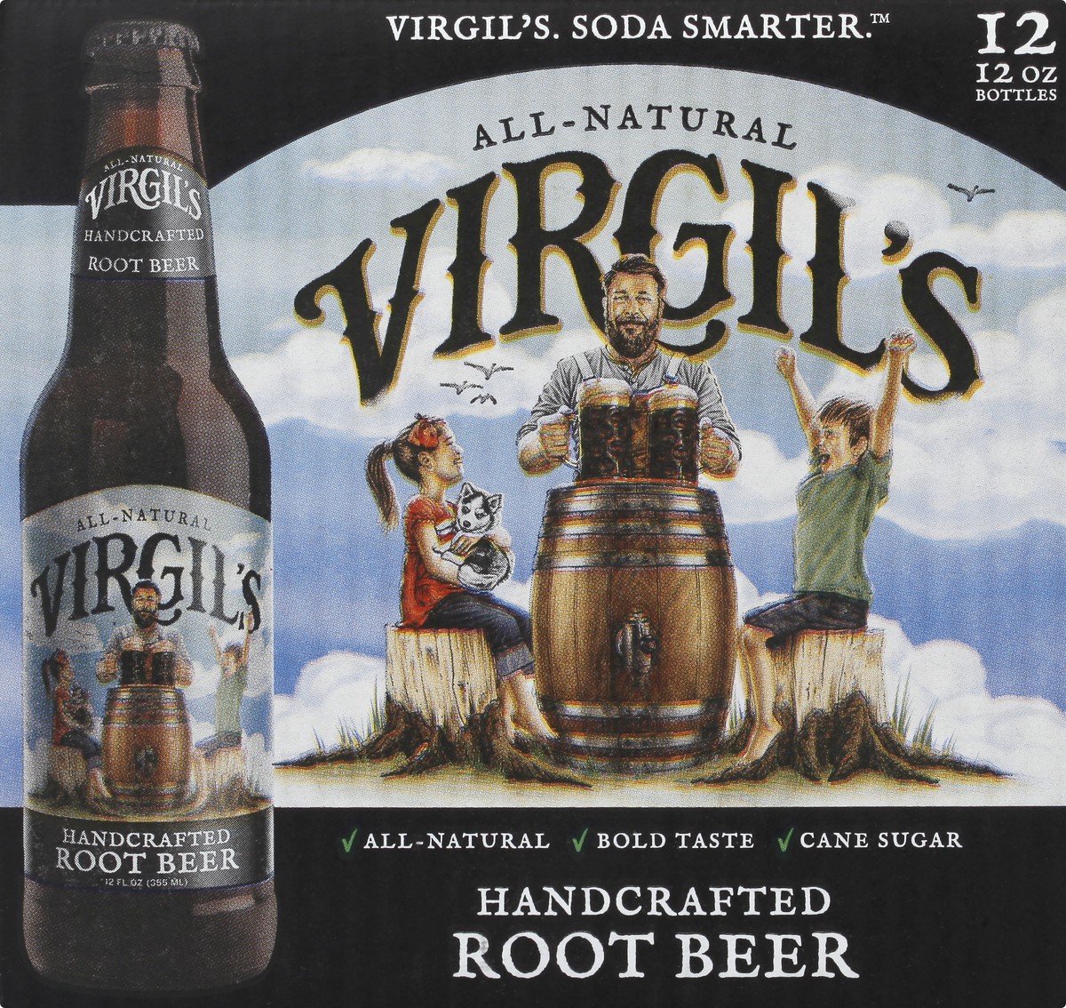 slide 2 of 13, Virgil's Handcrafted Root Beer- 12 ct, 12 ct; 12 oz