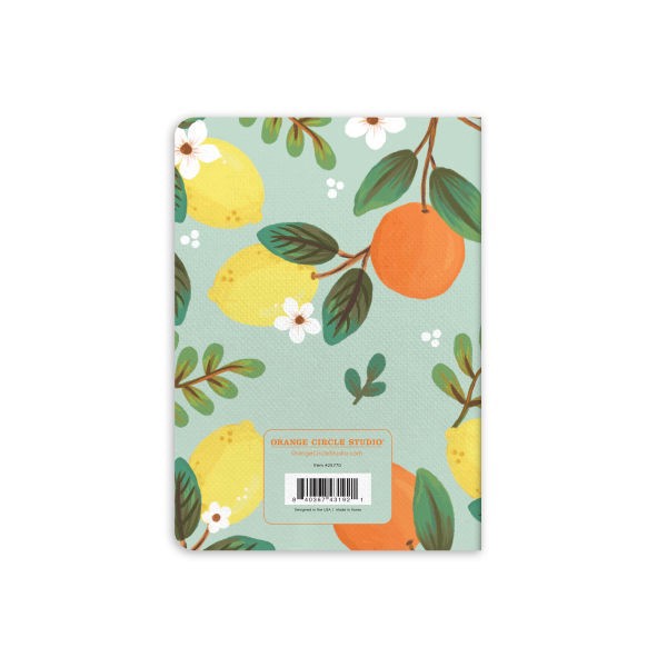 slide 6 of 7, 2025-2026 Orange Circle Studio 24-Month Monthly Pocket Planner, 6-1/2"" X 4-5/8"", Fruit & Flora, January To December, 1 ct