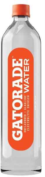 slide 1 of 1, Gatorade Purified Water, Unflavored, 33.8 Fl Oz, 33.8 fl oz