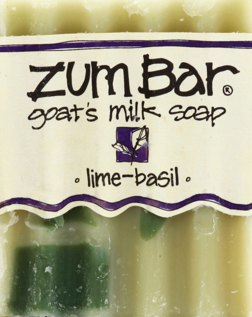 slide 4 of 4, Indigo Wild Zum Lime Basil Bar Soap, 3 oz