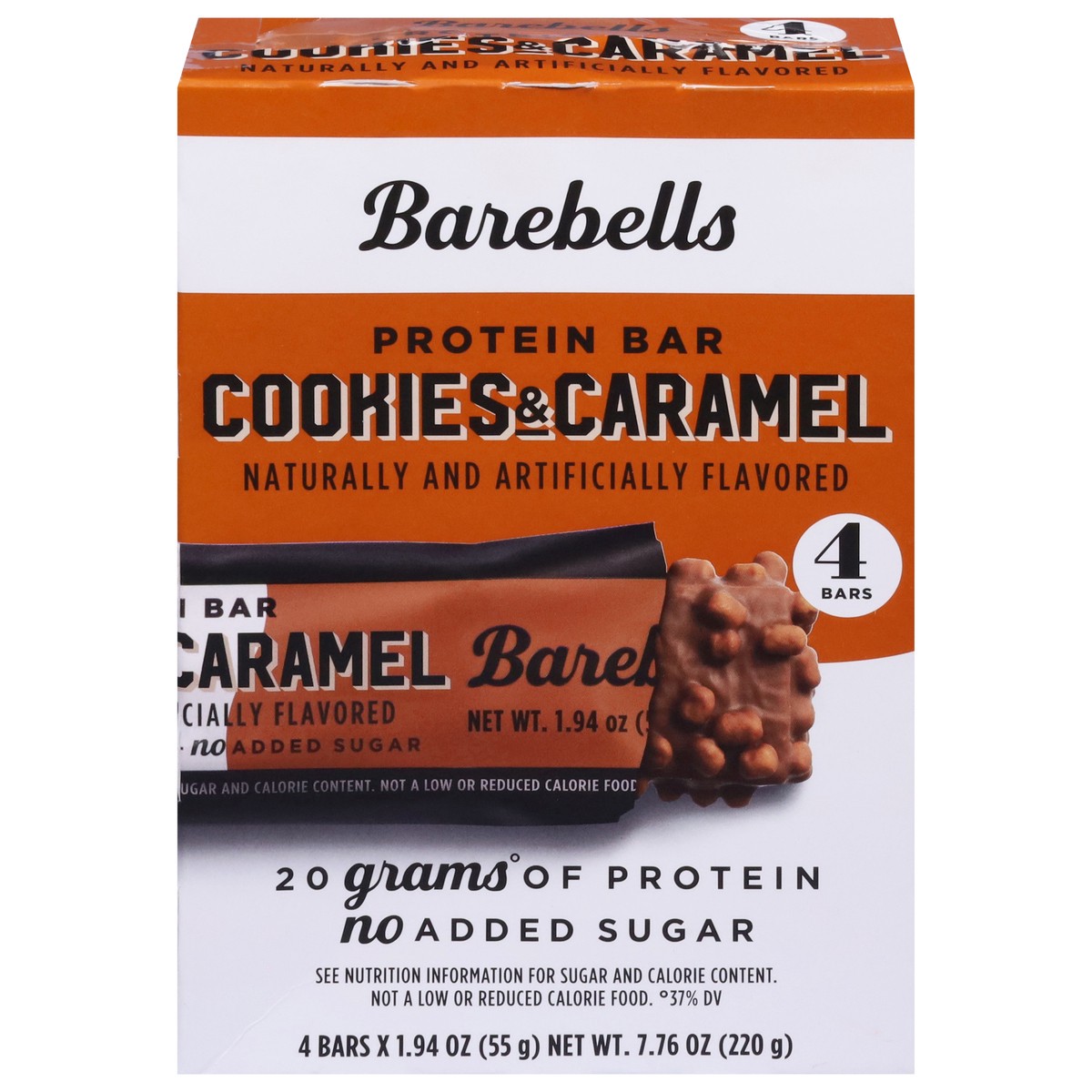 slide 1 of 1, Barebells Protein Bars - Cookies and Caramel - 4 ct, 4 ct