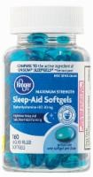 slide 1 of 1, Kroger Sleep-Aid Softgels Maximum Strength, 160 ct