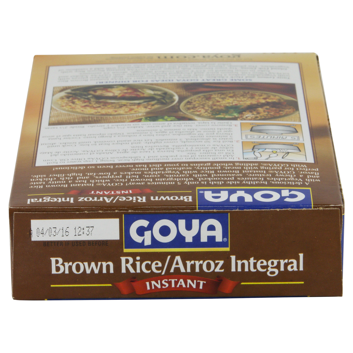 slide 4 of 6, Goya Instant Brown Rice, 6 oz