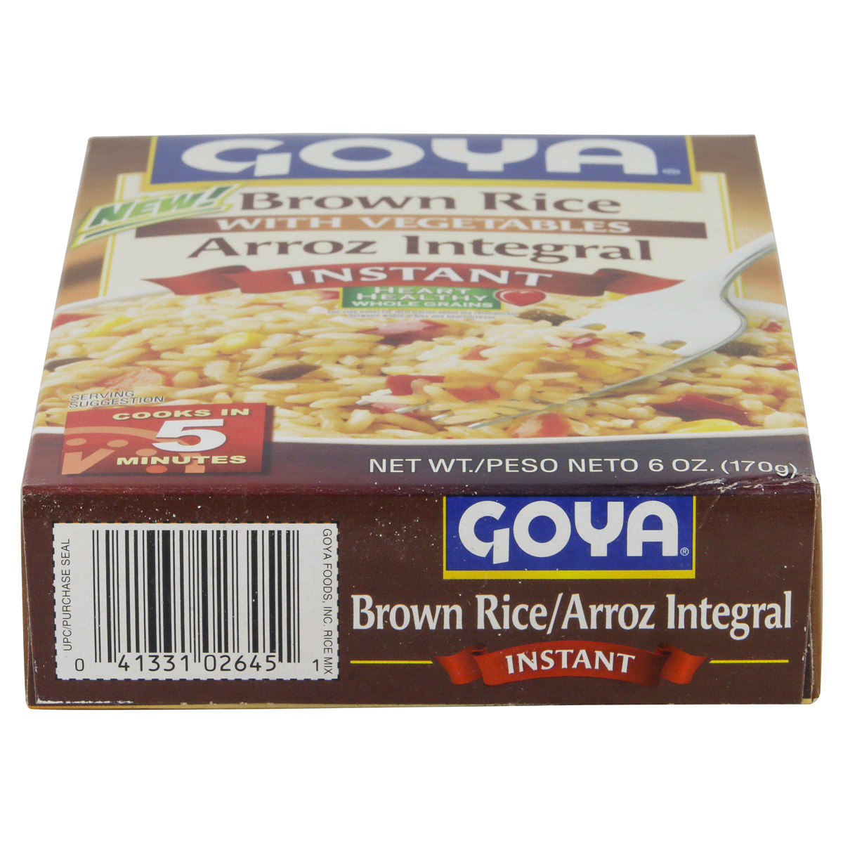 slide 5 of 6, Goya Instant Brown Rice, 6 oz