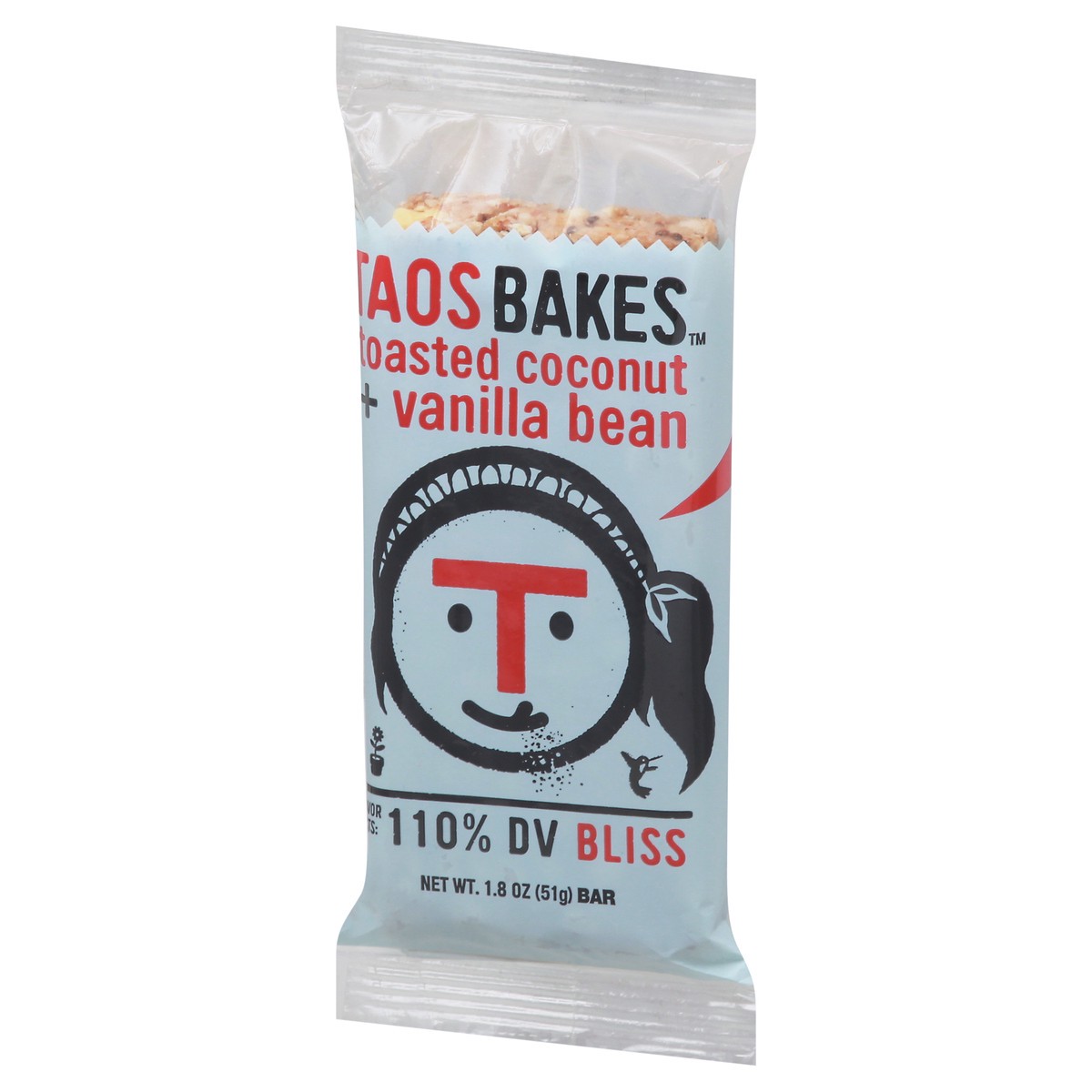 slide 3 of 9, Taos Bakes Taos Toasted Coconut/Vanilla Bean, 1 ct