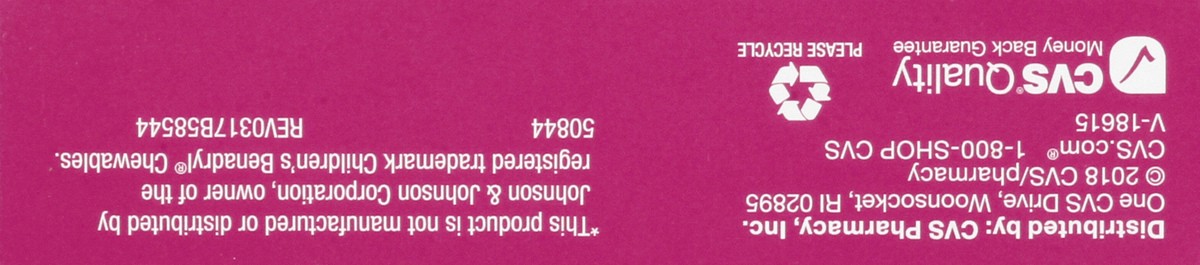 slide 12 of 12, CVS Health Children's Allergy Relief Diphenhydramine Hcl Chewable Antihistamine Tablets, Grape, 18 Ct, 1 ct