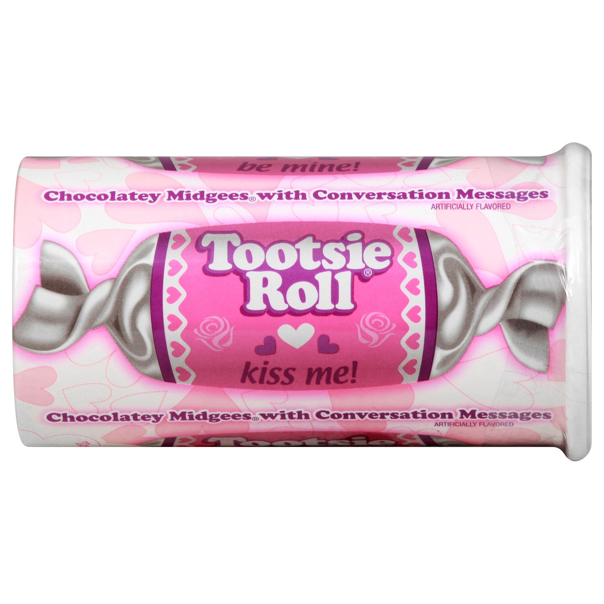 slide 1 of 10, Tootsie Roll Minis Valentine's Day Bank, 4 oz