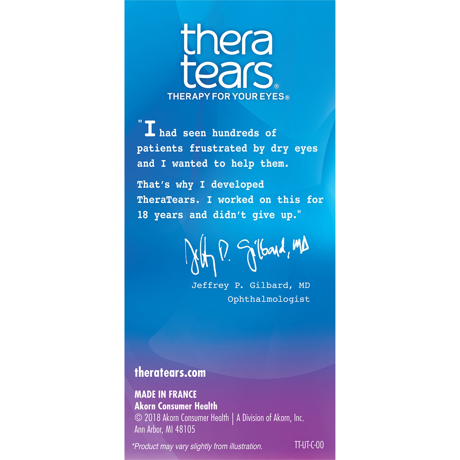 slide 6 of 6, TheraTears Dry Eye Therapy Lubricant Eye Drops 30 Vials, 30 ct