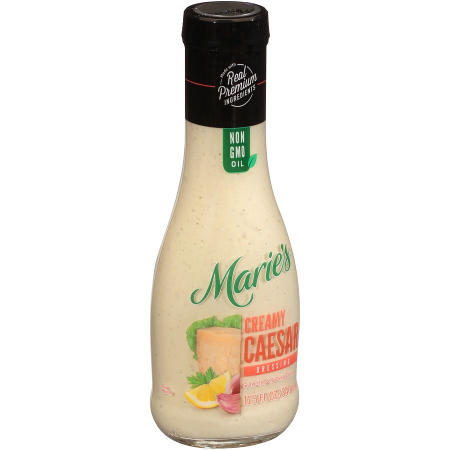 slide 2 of 8, Marie's Creamy Caesar Dressing 11.5 fl oz, 