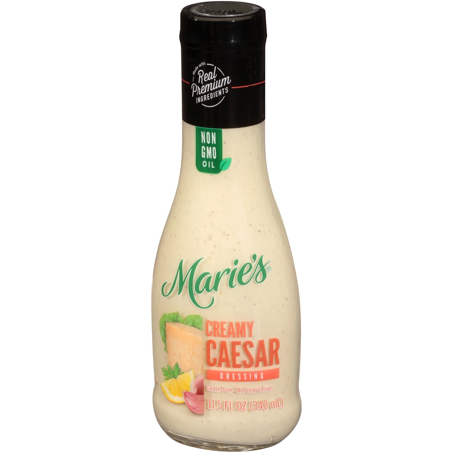 slide 3 of 8, Marie's Creamy Caesar Dressing 11.5 fl oz, 