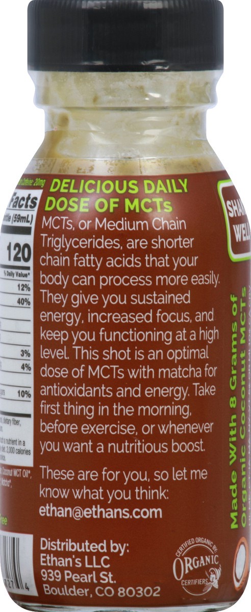 slide 3 of 10, Ethan's MCT Shot 2 oz, 2 fl oz