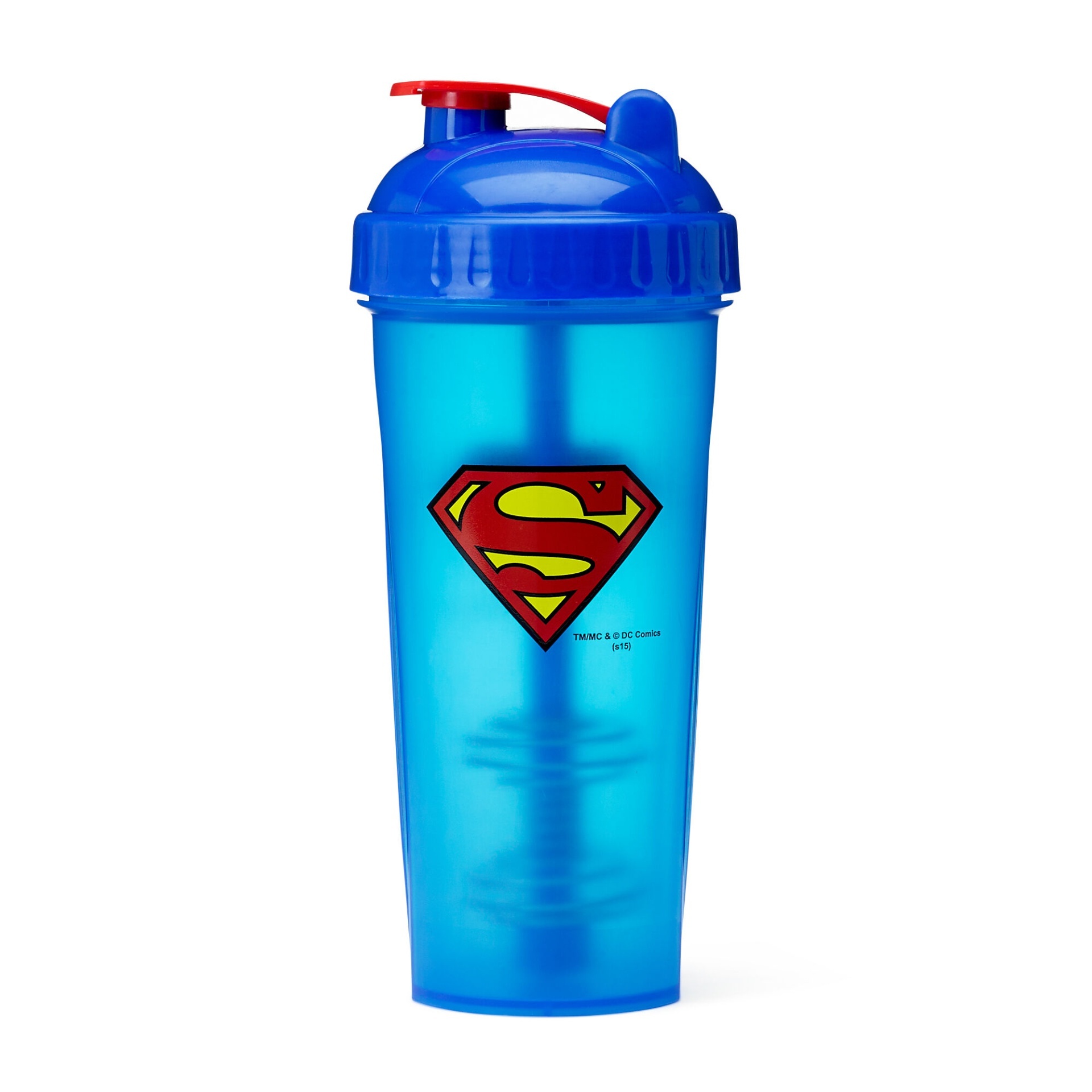 slide 1 of 1, PerfectShaker Hero Series Superman Shaker Cup, 28 oz