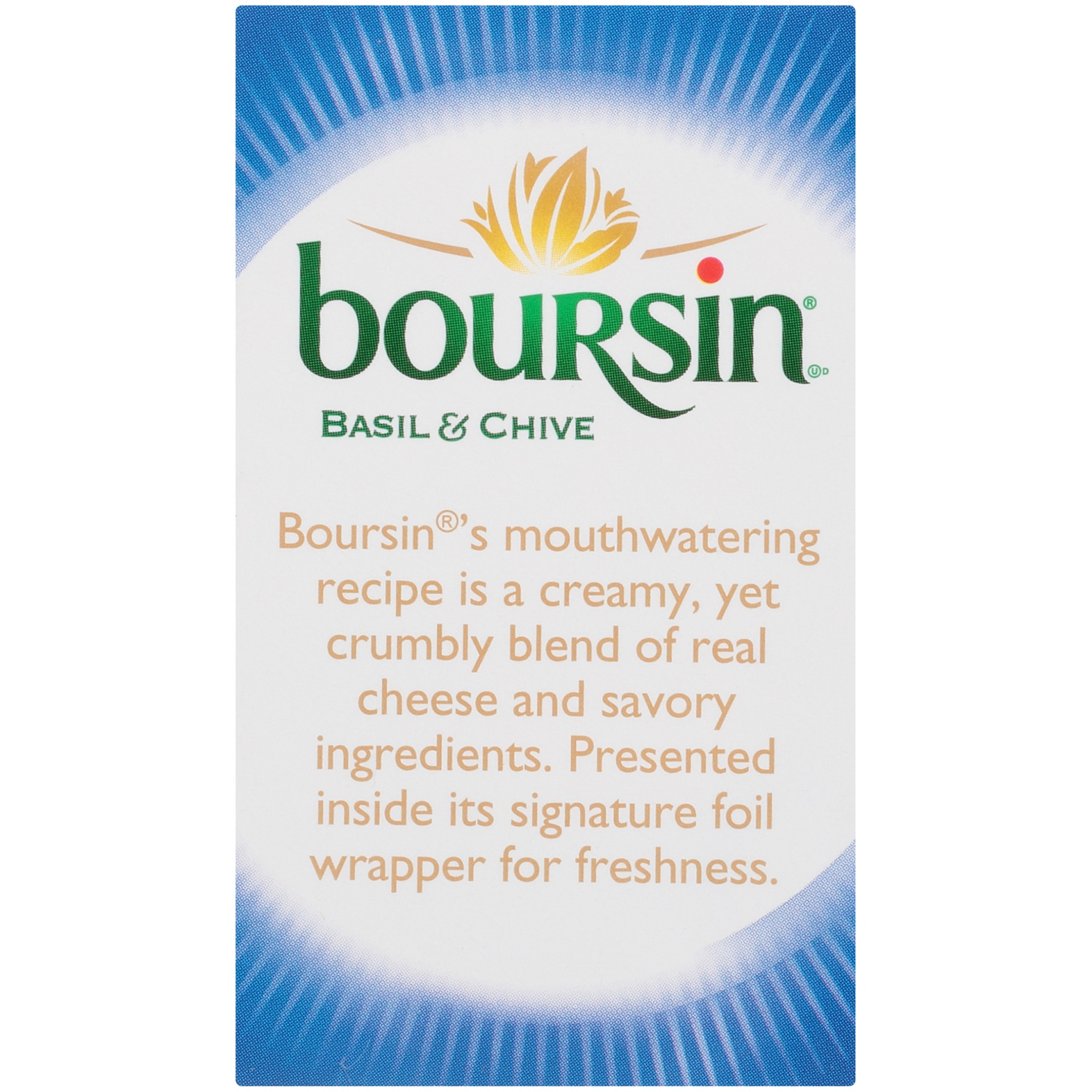 slide 6 of 8, Boursin Basil And Chive Cheese, 5.2 oz