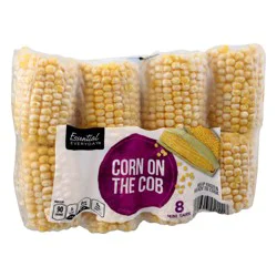 Essential Everyday Frozen Corn Cobs, 8 ct