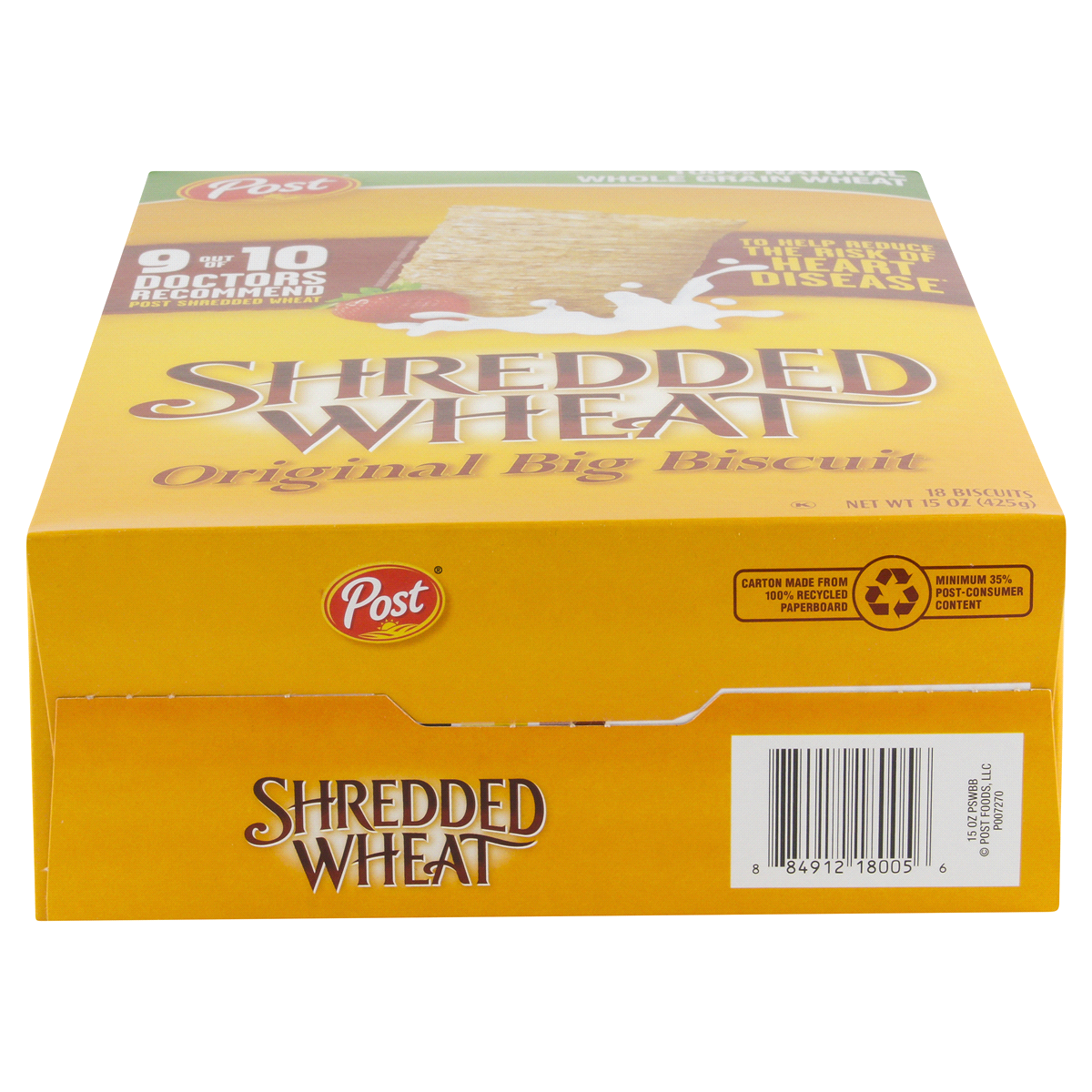 slide 4 of 6, Post Shredded Wheat Original, 