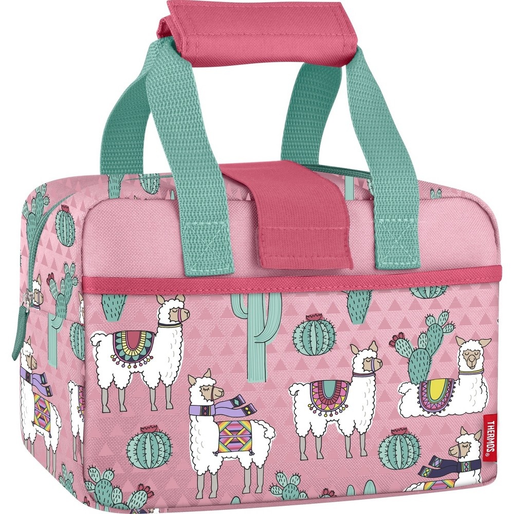 slide 2 of 10, Thermos Lunch Duffel with Water Bottle - Llamas, 1 ct