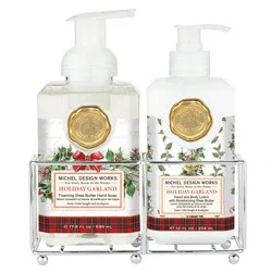 Michel Design Works Holiday Garland Hand Care Caddy
