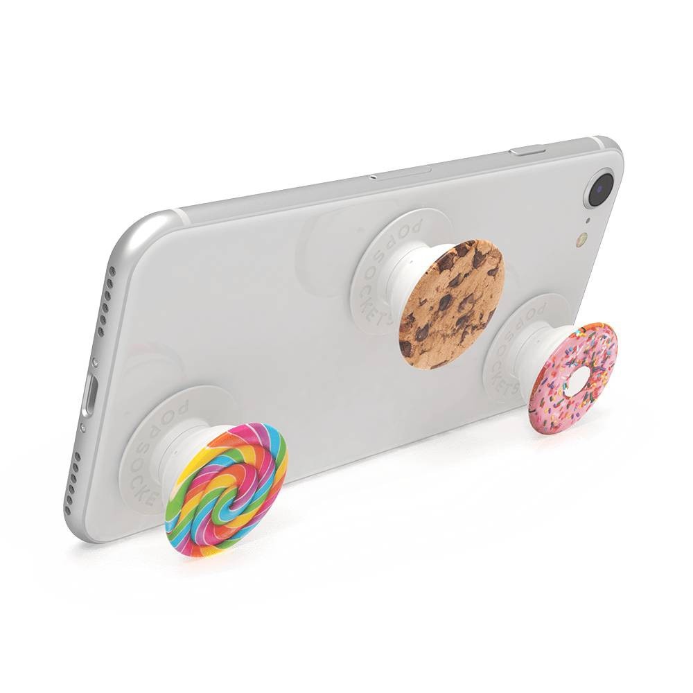 slide 5 of 5, PopSockets PopMini Cell Phone Grip & Stand - Sweet Tooth, 1 ct