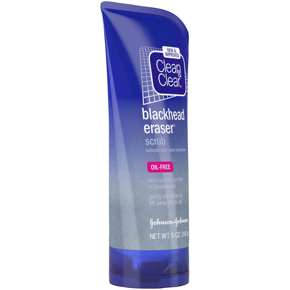 slide 2 of 6, Clean & Clear Blackhead Eraser Facial Scrub, 5 oz