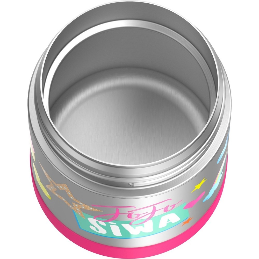 slide 3 of 7, Thermos Jojo Funtainer Food Jar with Spoon, 10 oz