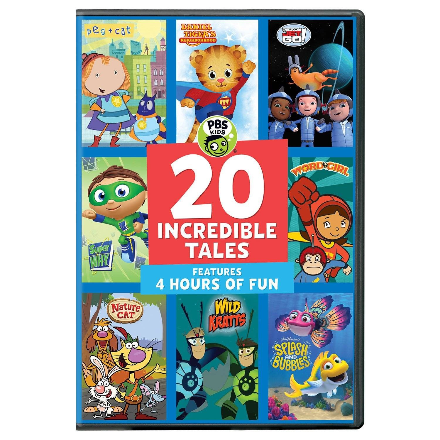 slide 1 of 1, PBS Kids: 20 Incredible Tales (DVD), 1 ct