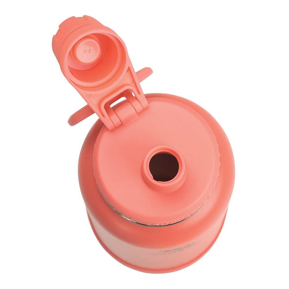 slide 3 of 5, Takeya 32oz Actives Insulated Stainless Steel Water Bottle with Spout Lid - Coral, 1 ct