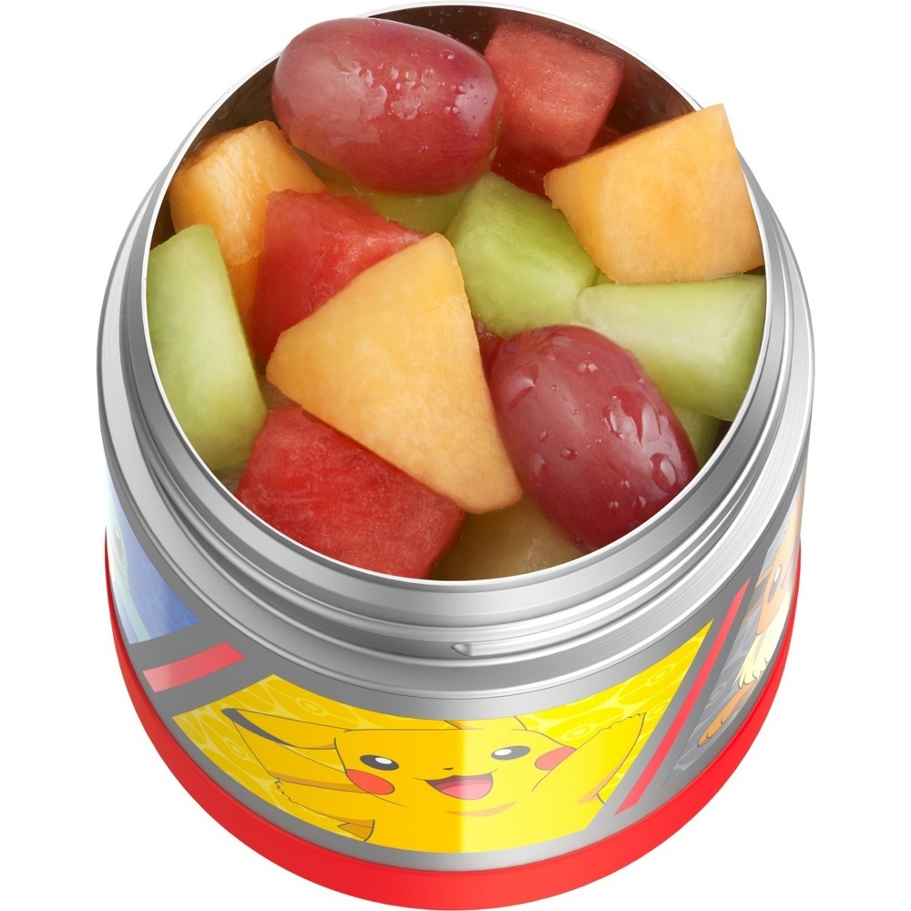 slide 6 of 7, Thermos Pokemon Funtainer Food Jar with Spoon, 10 oz