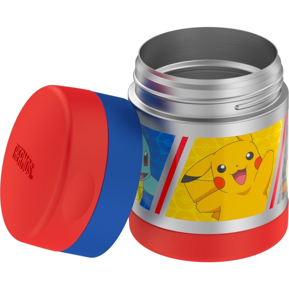 slide 3 of 7, Thermos Pokemon Funtainer Food Jar with Spoon, 10 oz