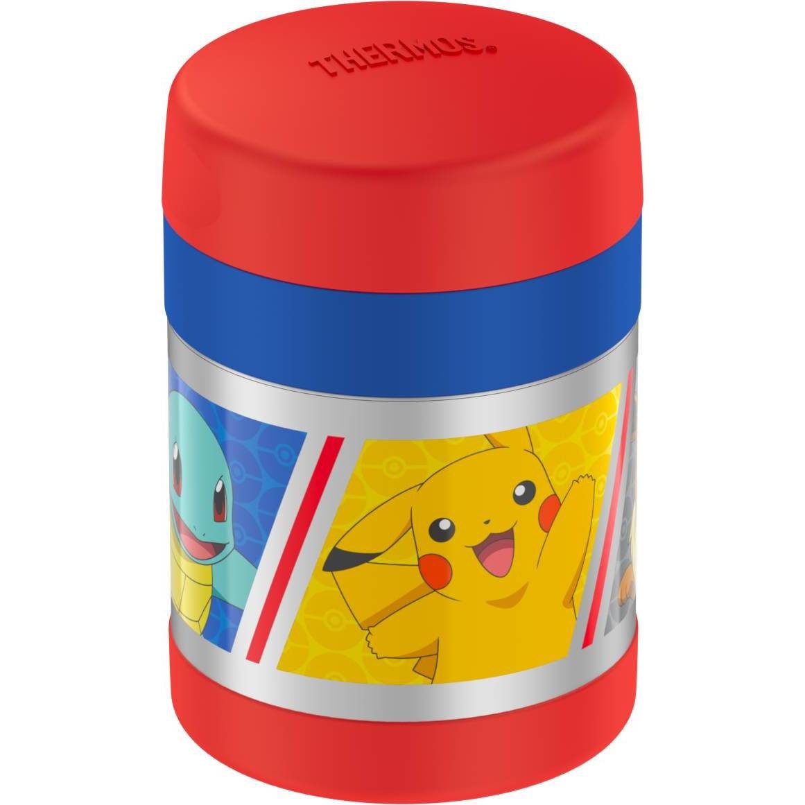 slide 1 of 7, Thermos Pokemon Funtainer Food Jar with Spoon, 10 oz