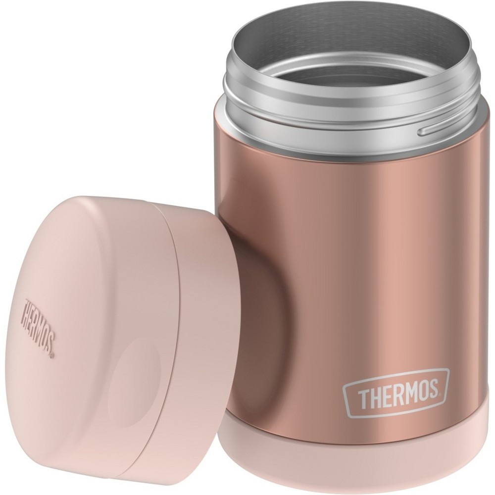 slide 8 of 9, Thermos Food Jar with Spoon - Rose Gold, 16 oz