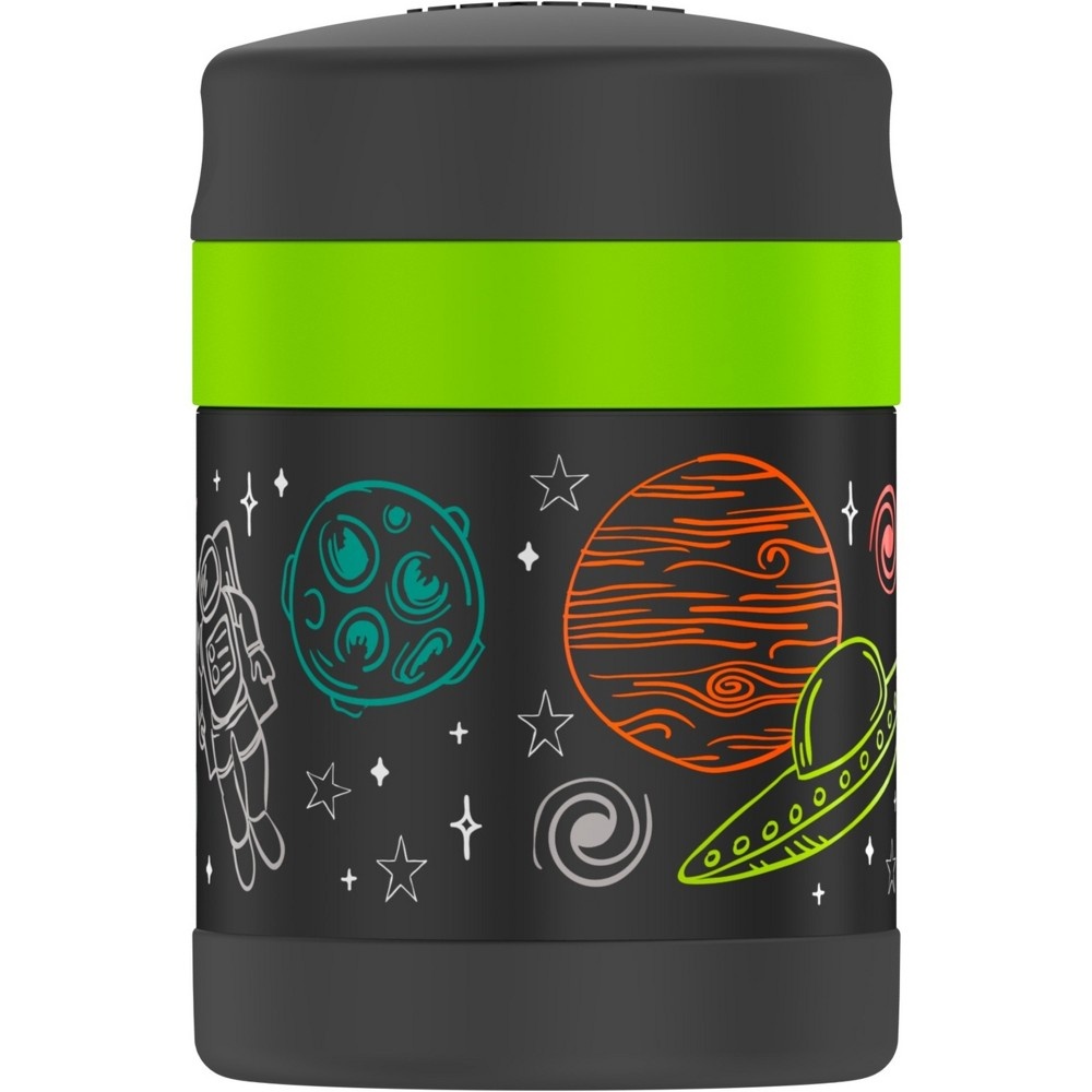 slide 8 of 9, Thermos Space FUNtainer Food Jar with Spoon, 10 oz