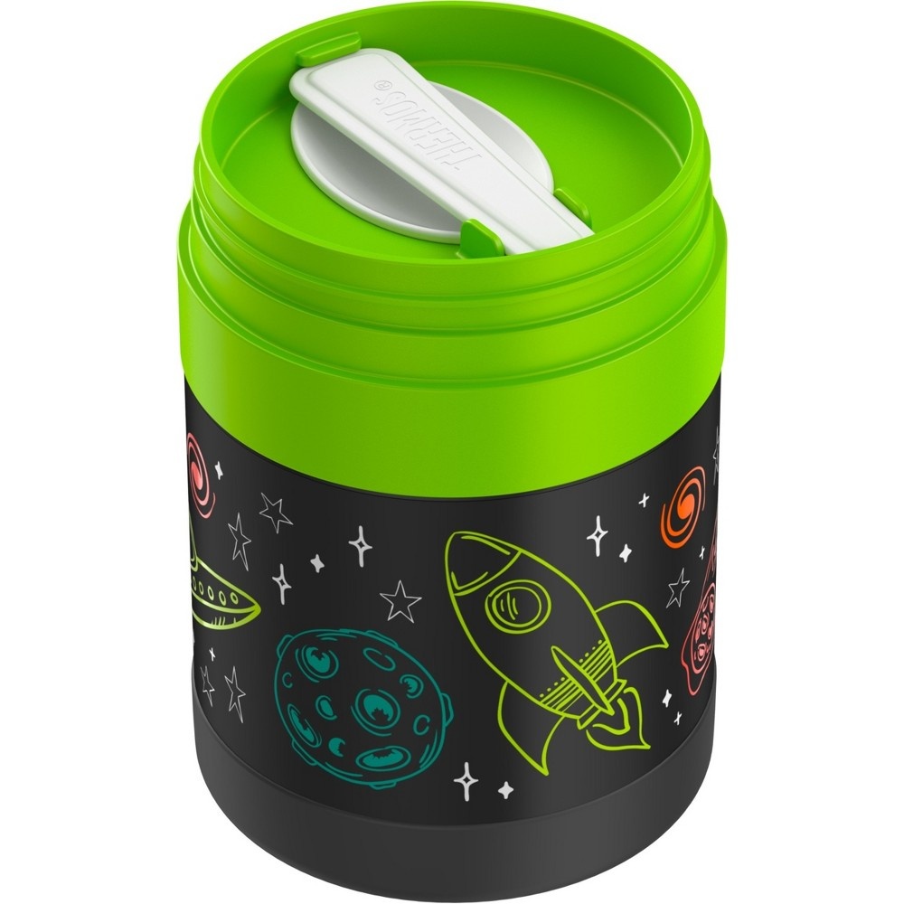 slide 2 of 9, Thermos Space FUNtainer Food Jar with Spoon, 10 oz