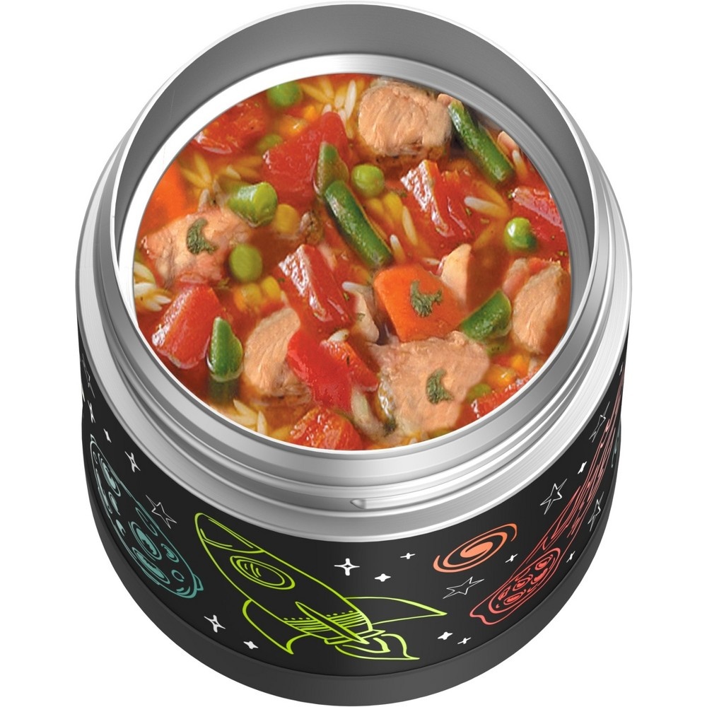 slide 5 of 9, Thermos Space FUNtainer Food Jar with Spoon, 10 oz