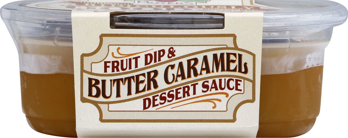 slide 3 of 3, Moyers Fruit Dip & Dessert Sauce, Butter Caramel, 11 oz