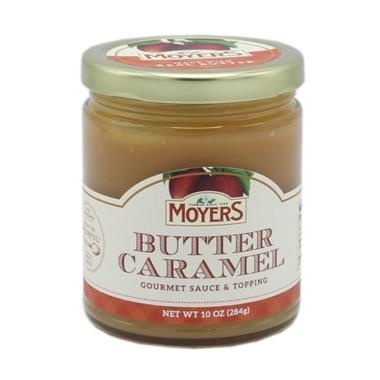 slide 1 of 3, Moyers Fruit Dip & Dessert Sauce, Butter Caramel, 11 oz