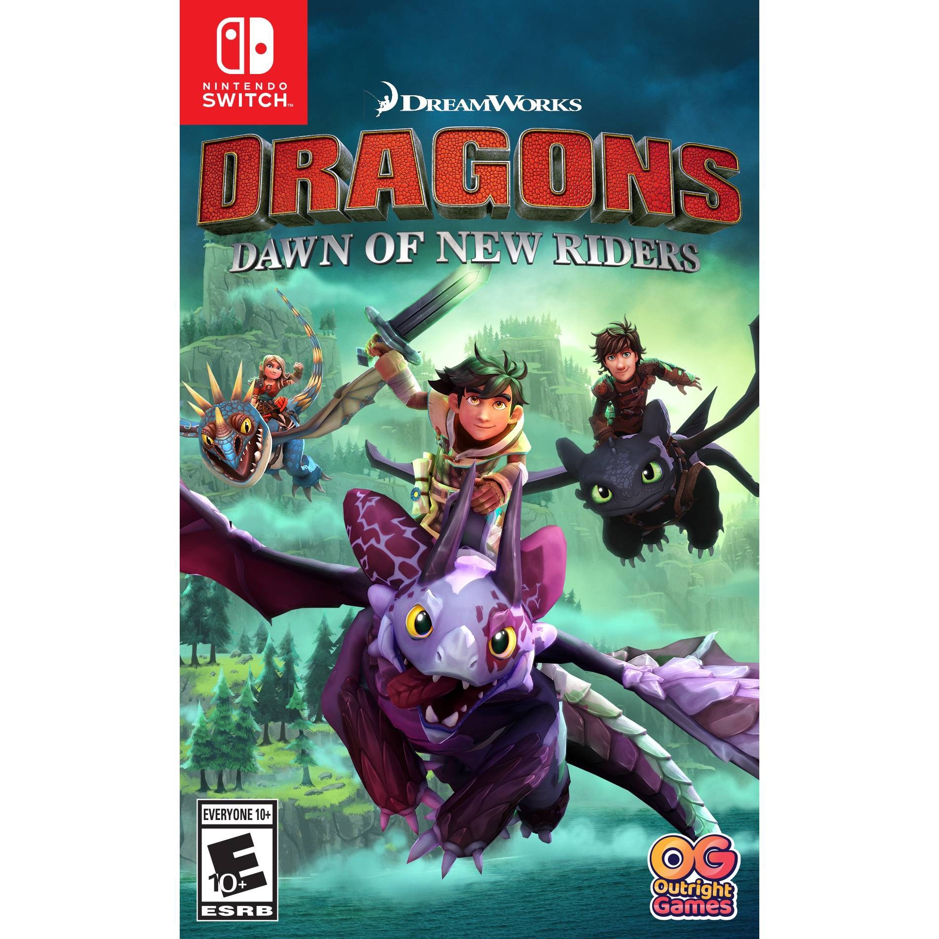 slide 1 of 5, Dragons: Dawn of New Riders - Nintendo Switch, 1 ct