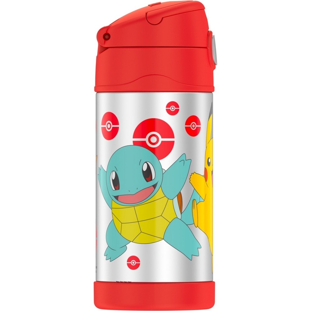 slide 4 of 7, Thermos Pokemon Funtainer Water Bottle, 12 oz