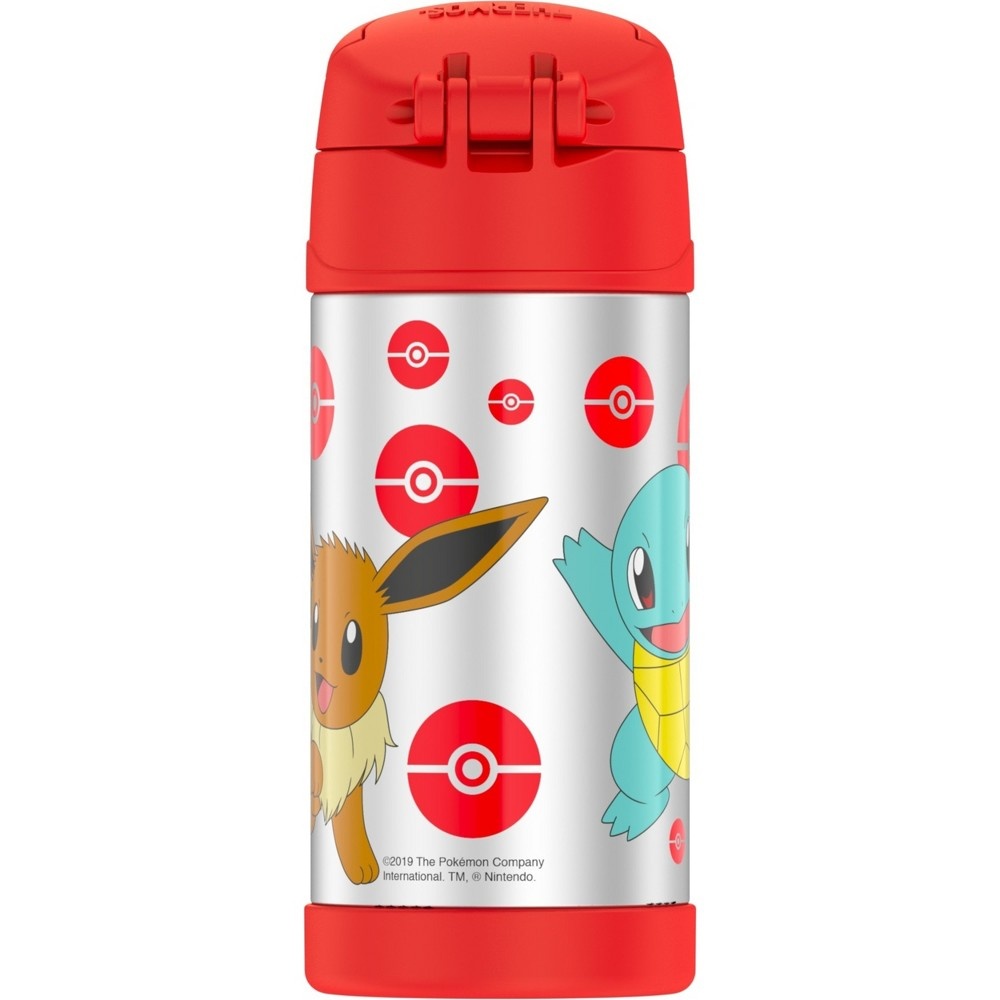 slide 7 of 7, Thermos Pokemon Funtainer Water Bottle, 12 oz