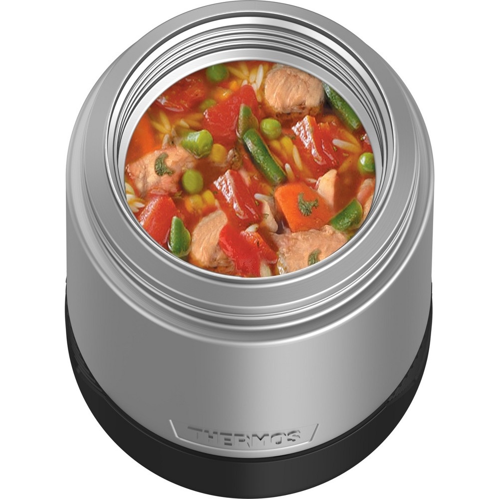 slide 2 of 6, Thermos Stainless Steel Food Jar Vault, 18 oz