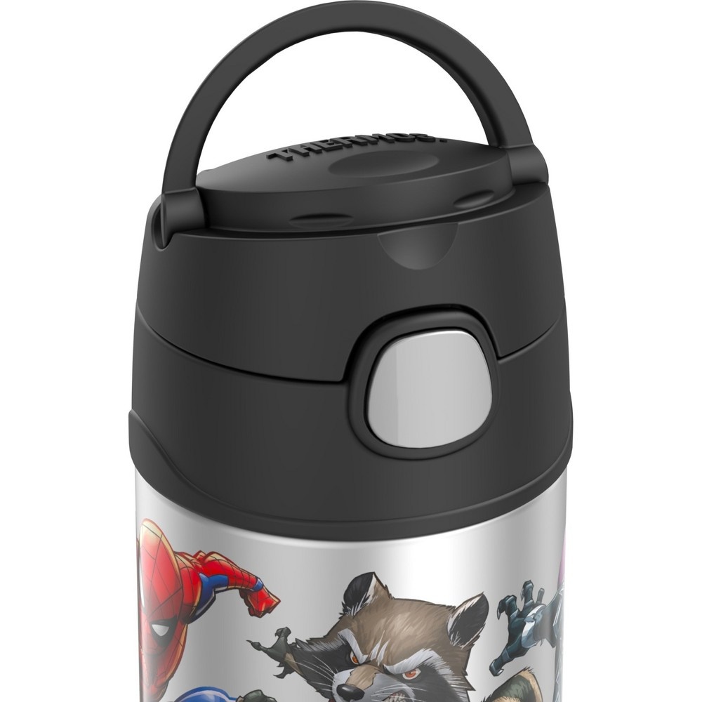 slide 2 of 7, Thermos Marvel Universe Funtainer Water Bottle, 12 oz