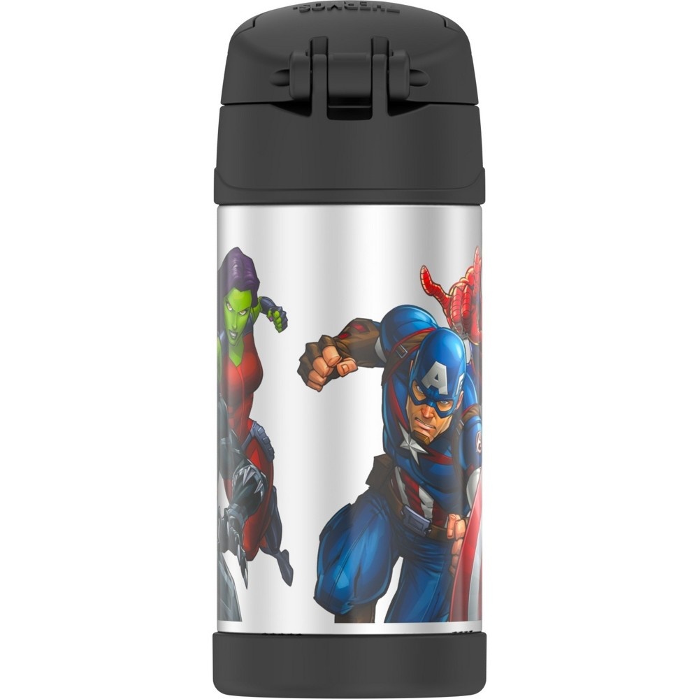 slide 7 of 7, Thermos Marvel Universe Funtainer Water Bottle, 12 oz