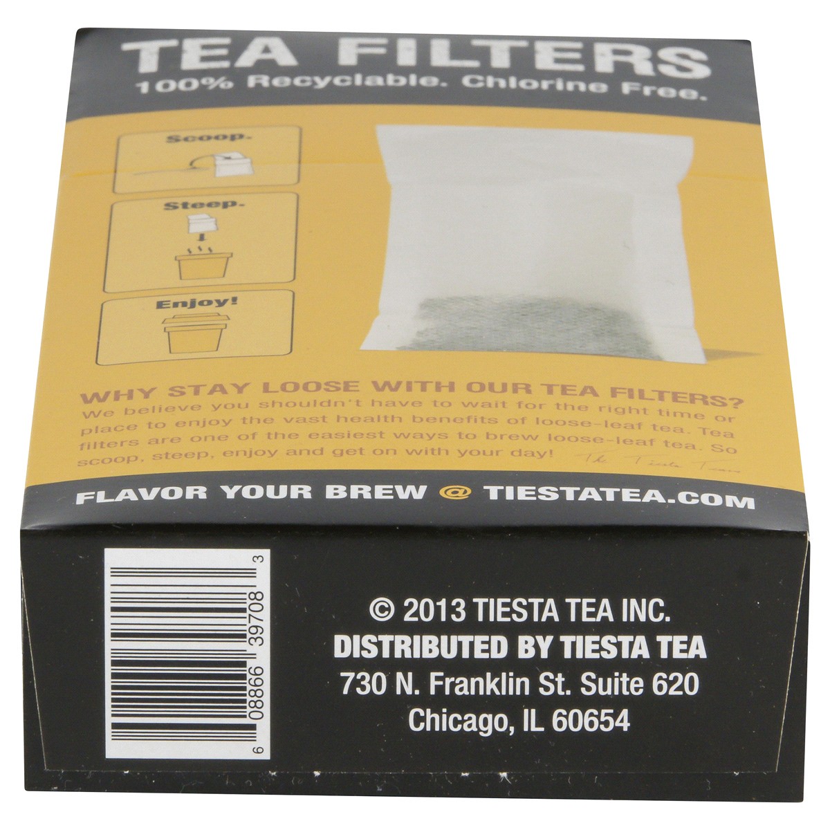 slide 5 of 8, Tiesta Tea Tea Filters 100 ea, 100 ct