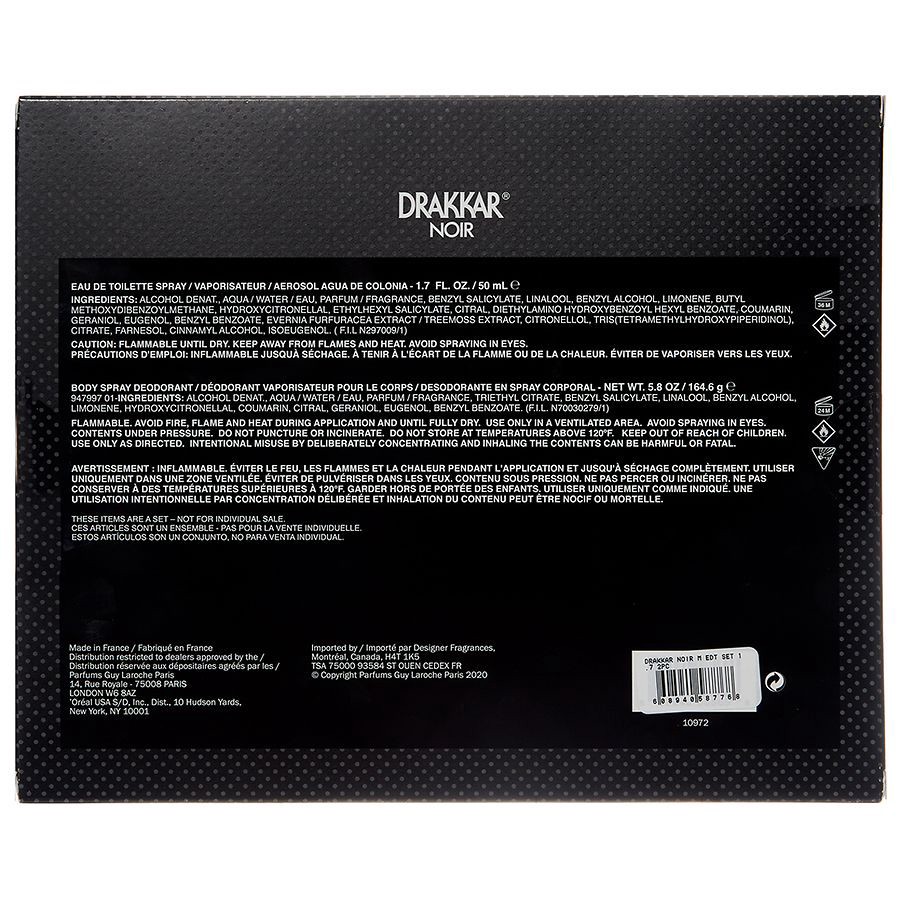 slide 3 of 4, Drakkar Noir Men's Gift Set, 1 ct
