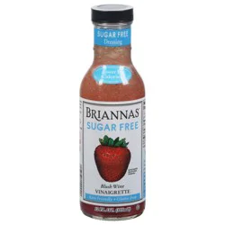 BRIANNAS Sugar Free Blush Wine Vinaigrette 12 fl oz