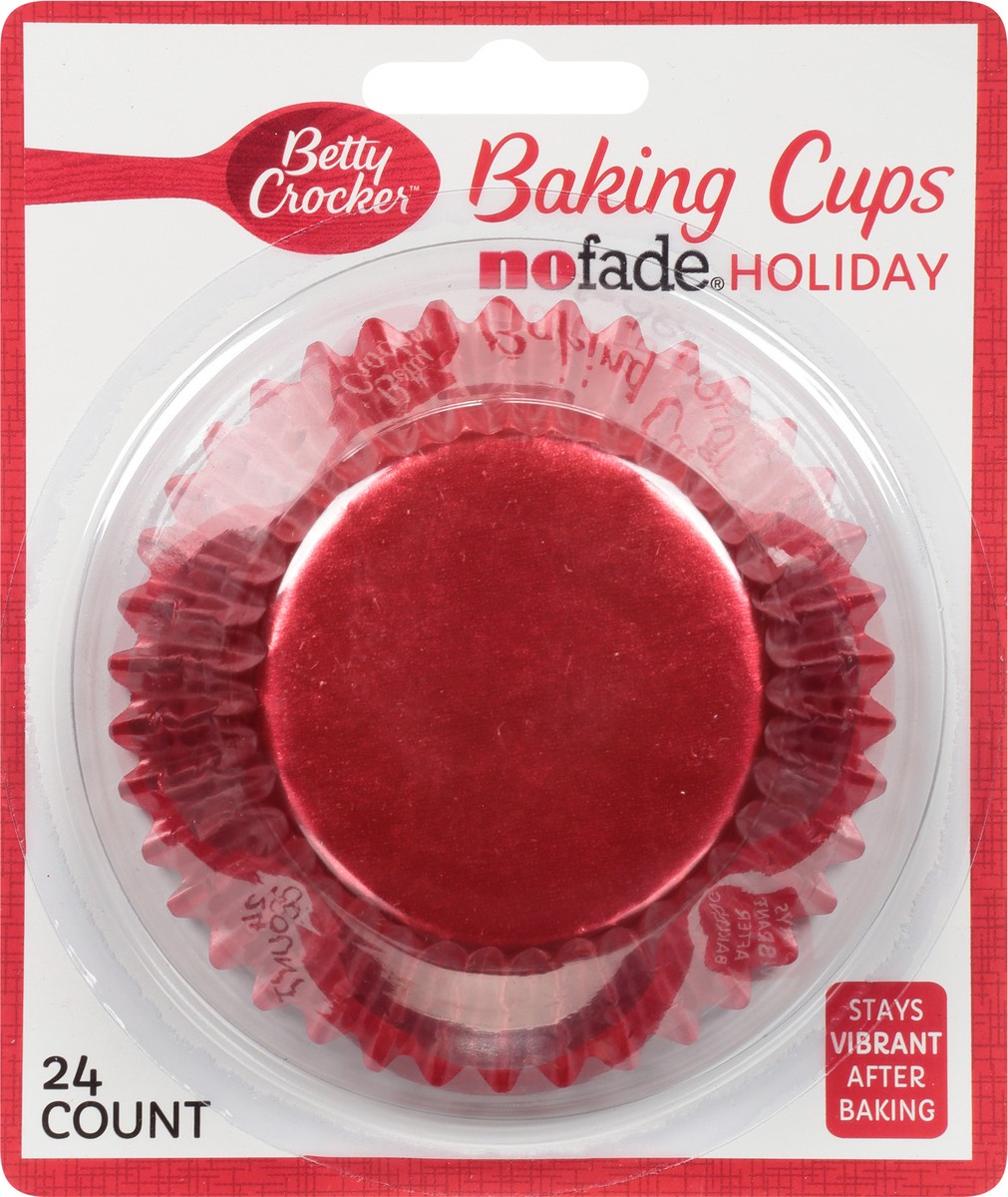 slide 5 of 9, Betty Crocker Metallic Red Liner, 24 ct