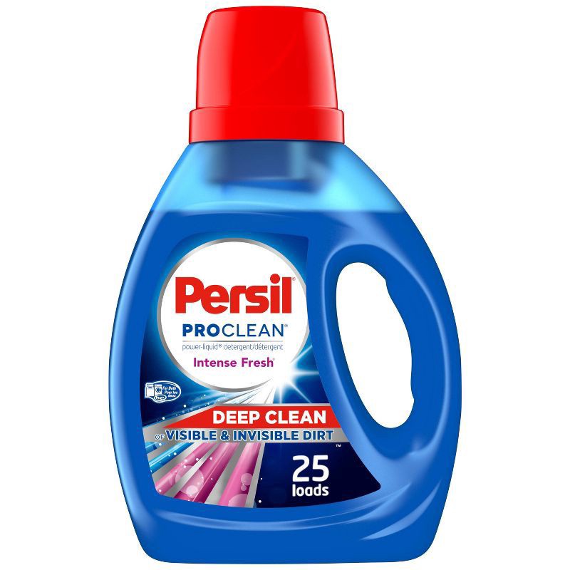 slide 1 of 3, Persil Intense Fresh Everyday Clean Liquid Laundry Detergent, 40 Fluid Ounces, 25 loads, 40 fl oz