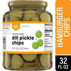 Smart Way Hamburger Dill Pickle Slices - 32 fl oz