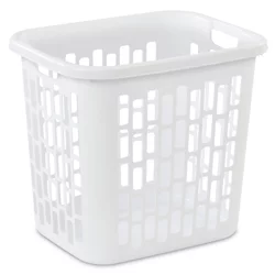 United Solutions Sterilite Easy Carry Hamper White
